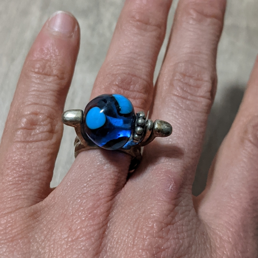 Interchangeable sterling ring
